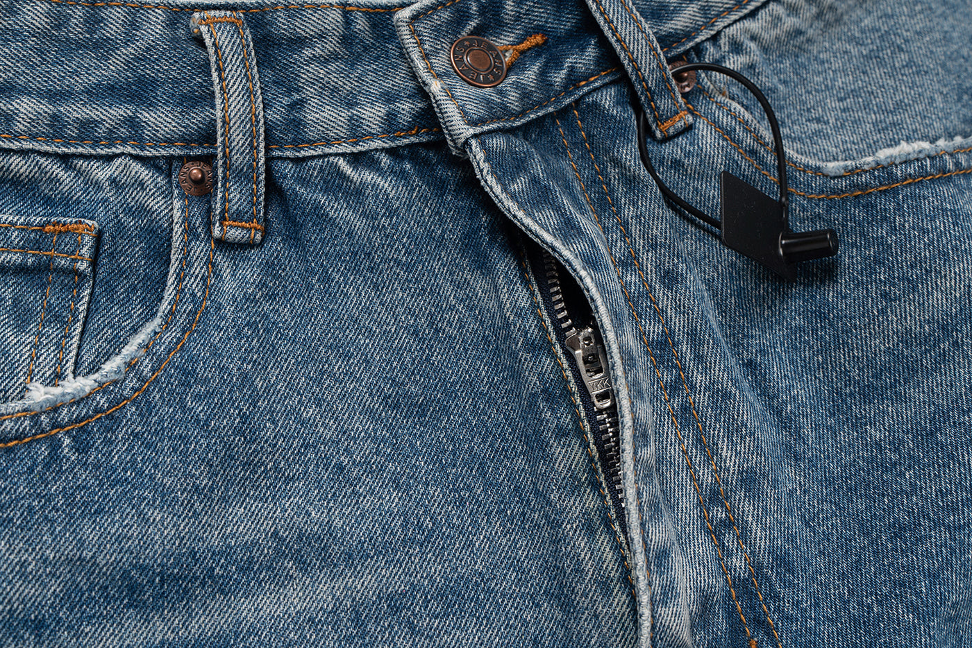 IAC | Distressed denim loose shorts