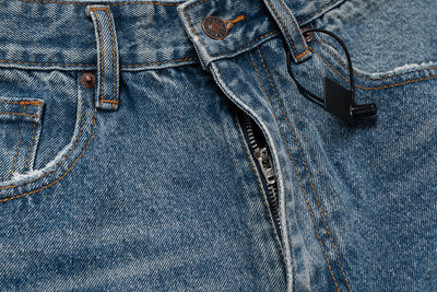 IAC | Distressed denim loose shorts