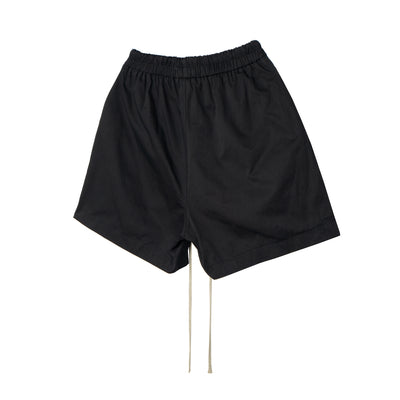 IAC | Black big zipper boxer shorts