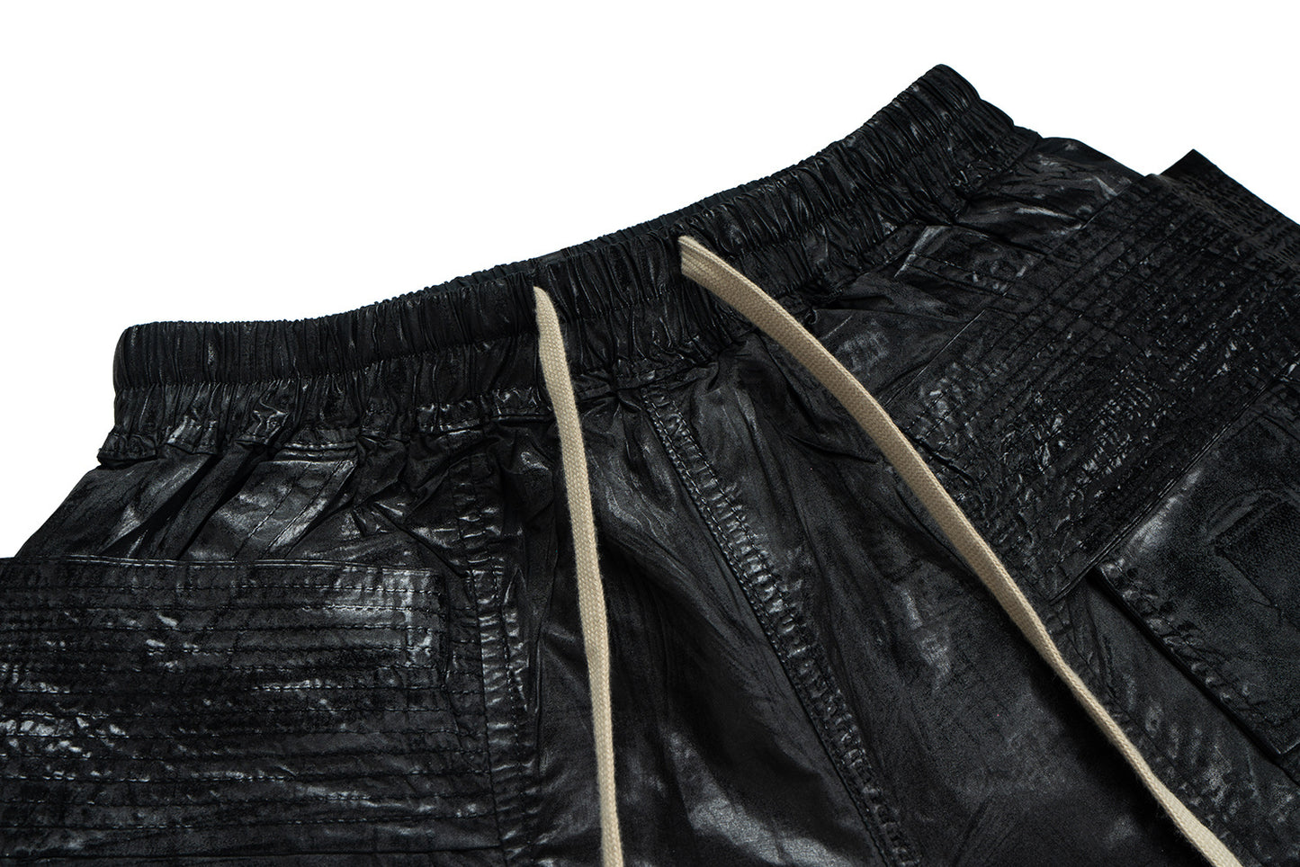 IAC | Dark Creatch Leather Pants