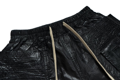 IAC | Dark Creatch Leather Pants
