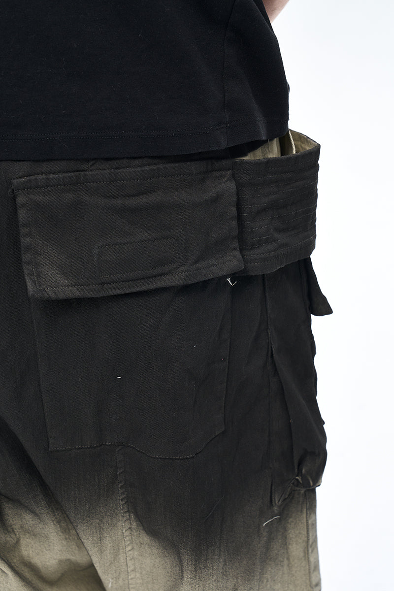 IAC | Dark creatch cargo shorts
