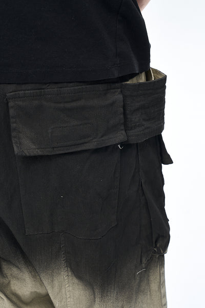 IAC | Dark creatch cargo shorts