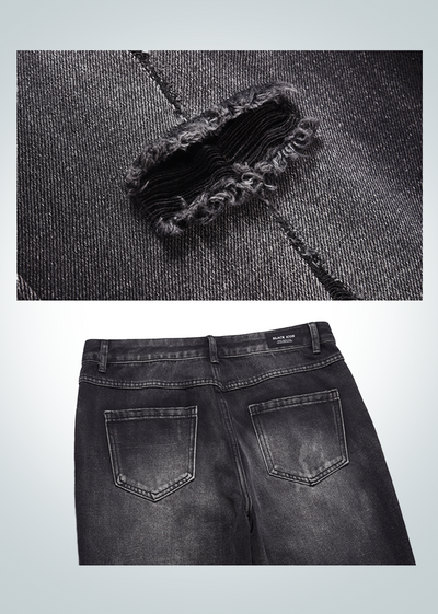 IAC | Jeans skinny slim elasticizzati dettagli Cross scratch 