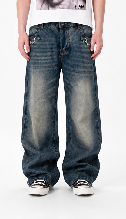 IAC | HOOK DENIM PANTS