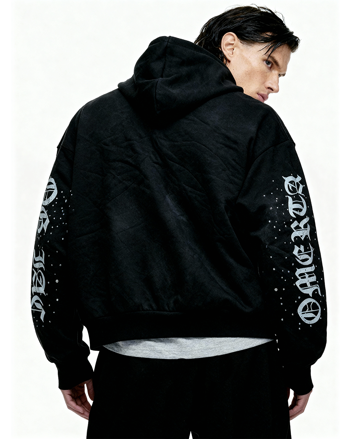 IAC | OMERTOSA RHINESTONES HOODIE