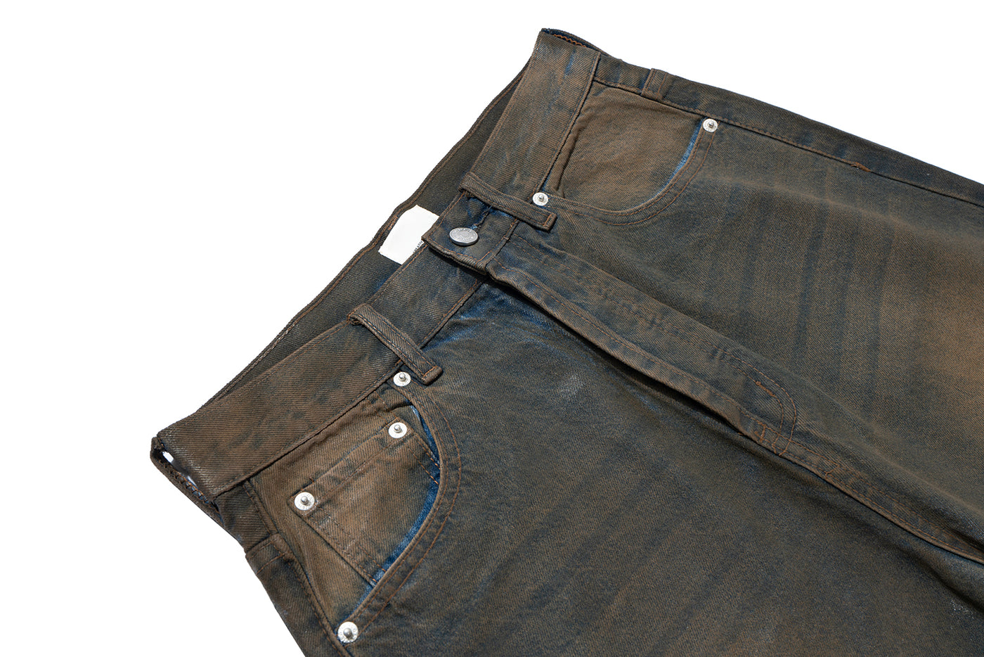 IAC | Dirty lucid denim pants