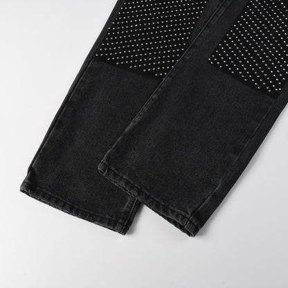 IAC | STARRY RIDER FLARED BLACK JEANS