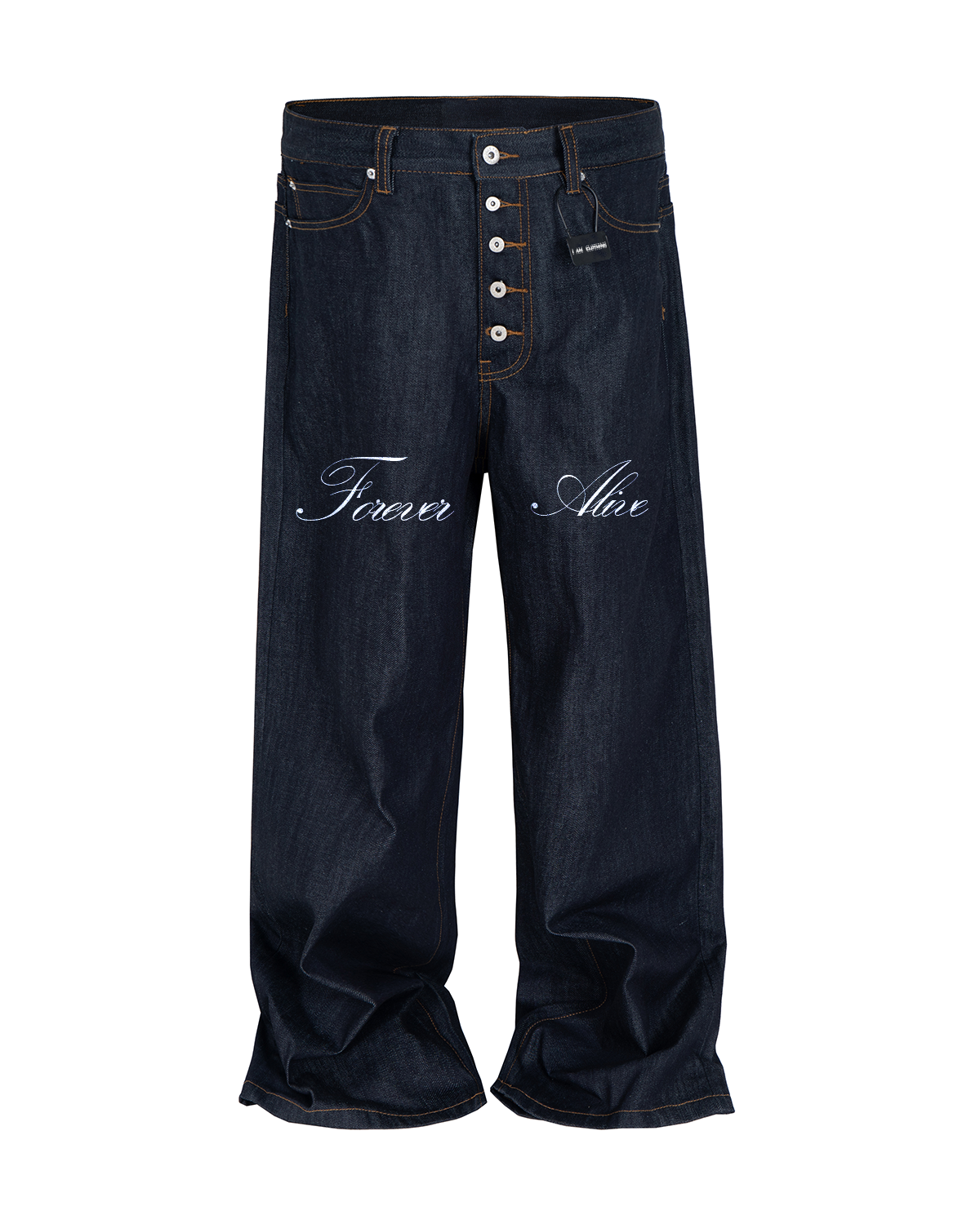 IAC | 5 BUTTONS baggy denim