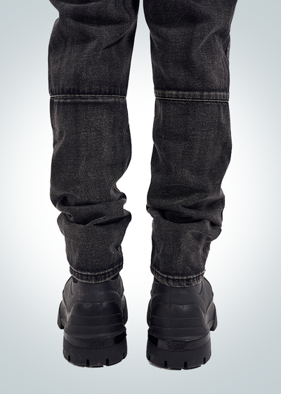 IAC | Jeans skinny slim elasticizzati dettagli Cross scratch 