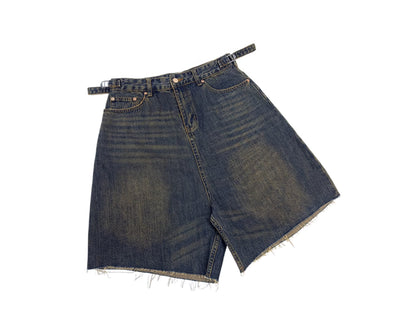 IAC | Wicked dark blue denim shorts