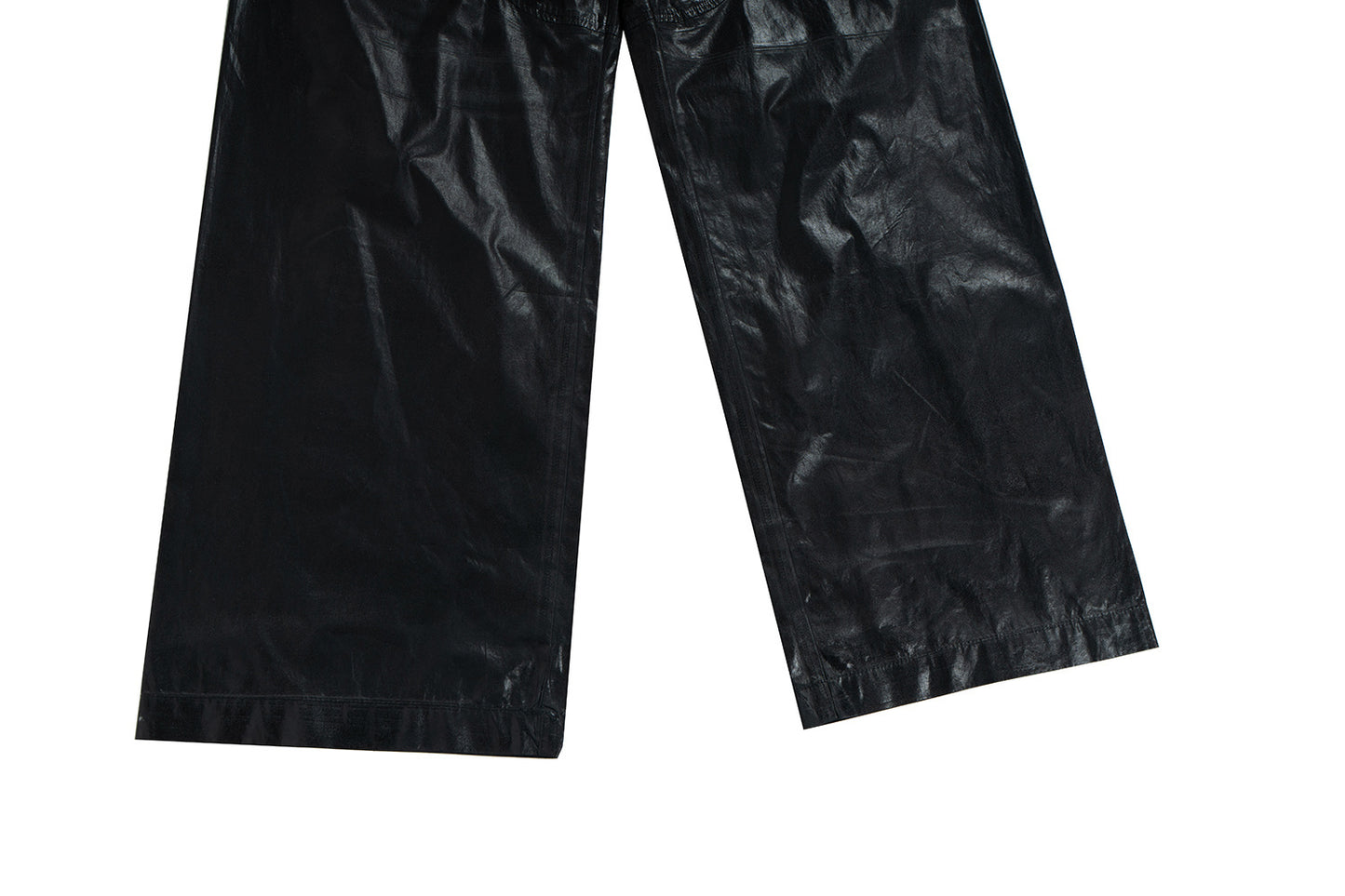 IAC | Dark Creatch Leather Pants