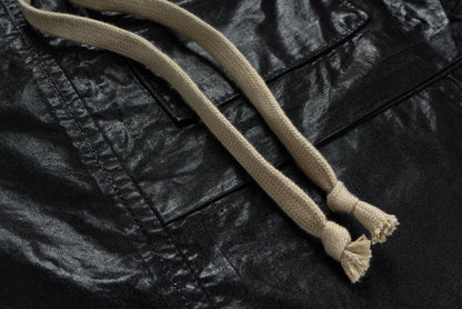 IAC | Dark Creatch Leather Pants