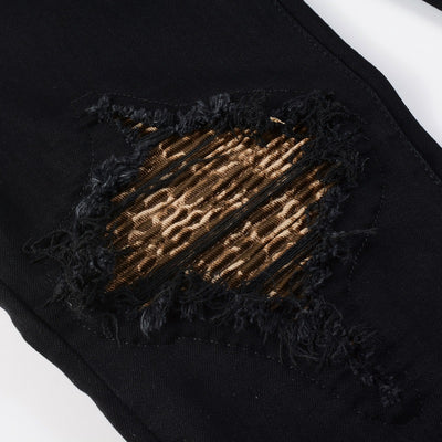 IAC | Animalier skinny jeans