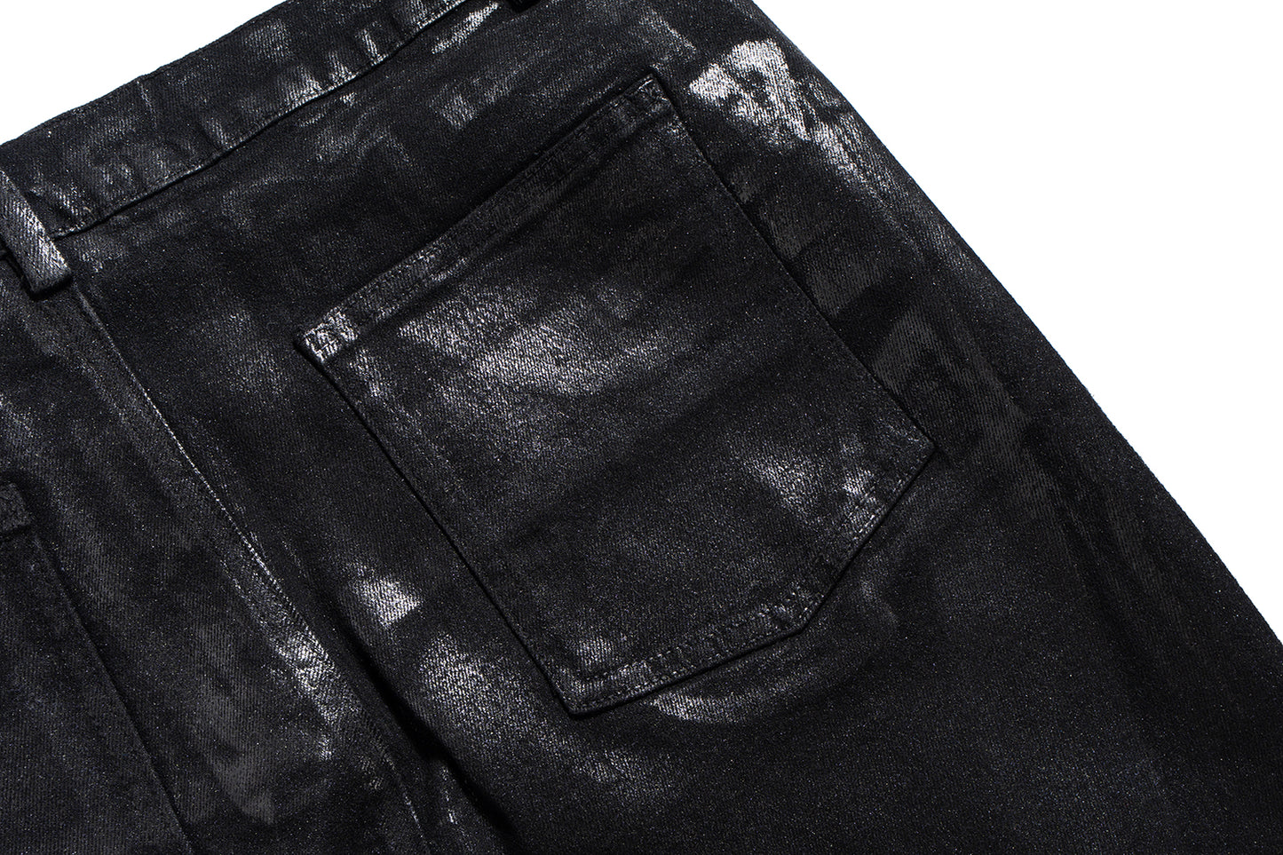 IAC | WAXED BELTED JEANS