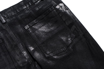 IAC | WAXED BELTED JEANS