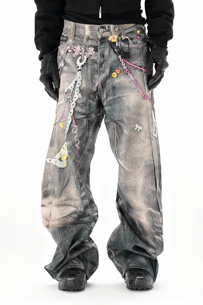 IAC | CHAINGANG denim pants