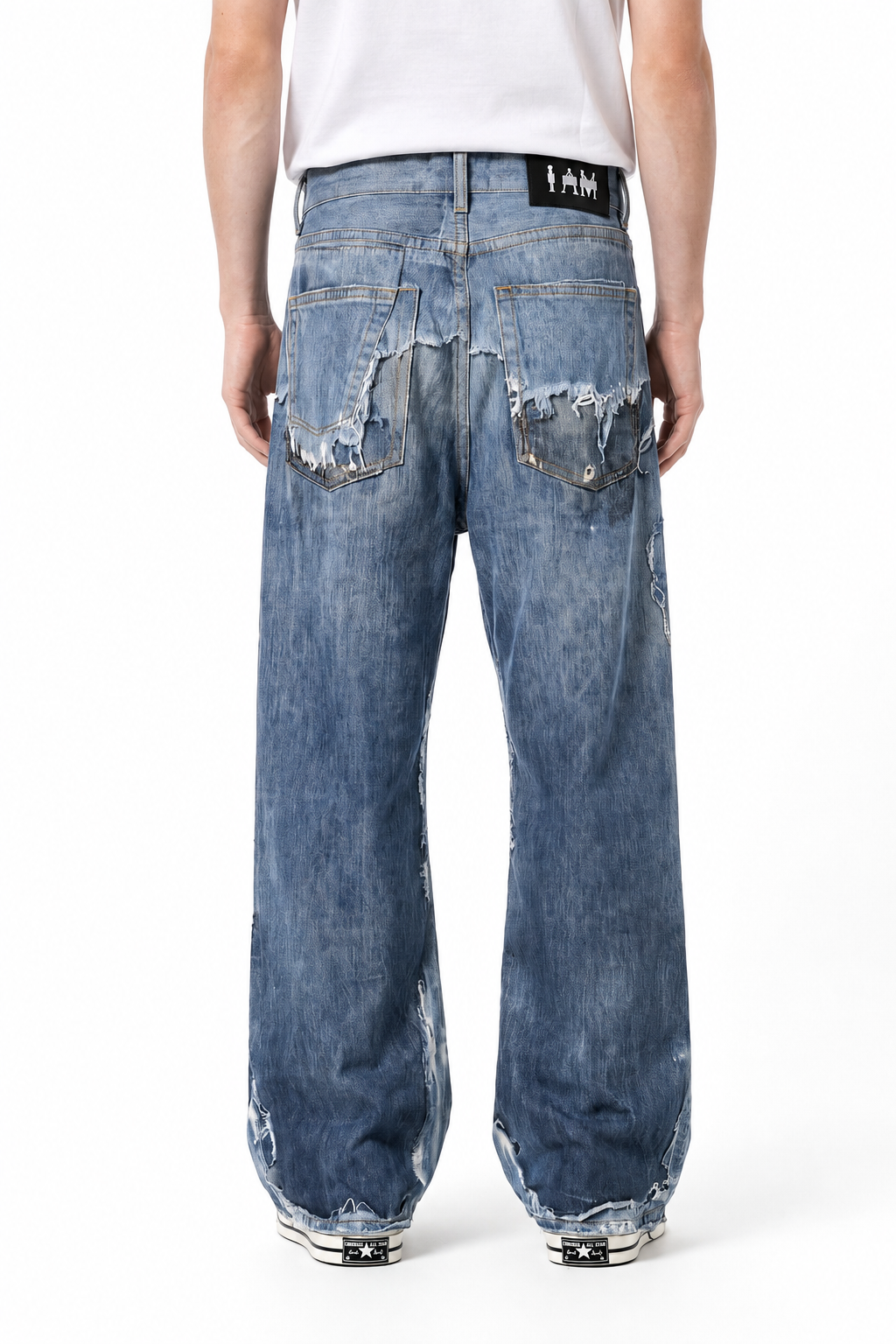 IAC | TORN PAGES JEANS