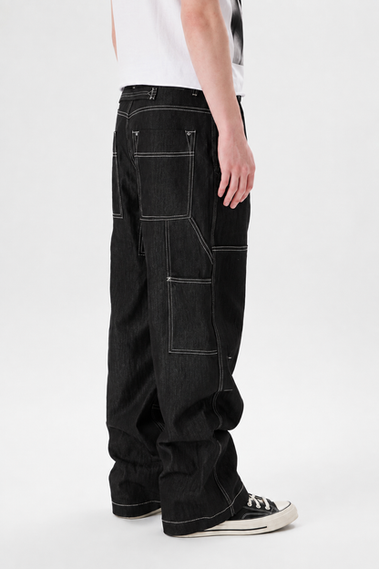 IAC | Black Emporio Baggy Pants