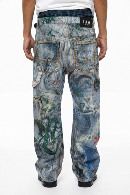 IAC | INDEX GRAFFITI DOUBLE PANTS