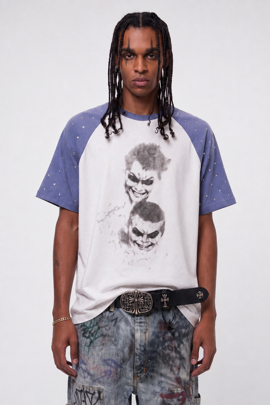 IAC | MAD JOKE RHINESTONES TEE