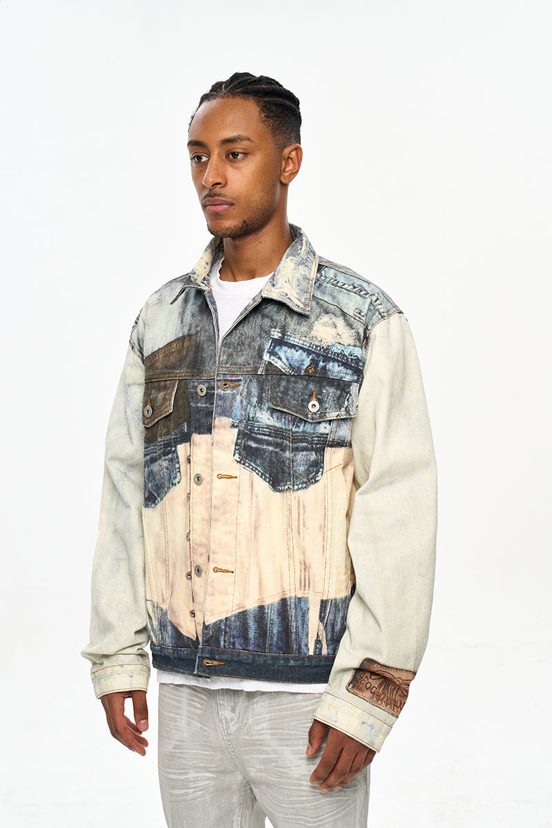 IAC | Tokio washed denim jacket