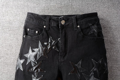 IAC | Black star skinny jeans