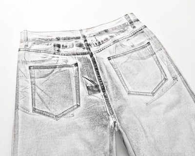 IAC | Dirty white regular denim