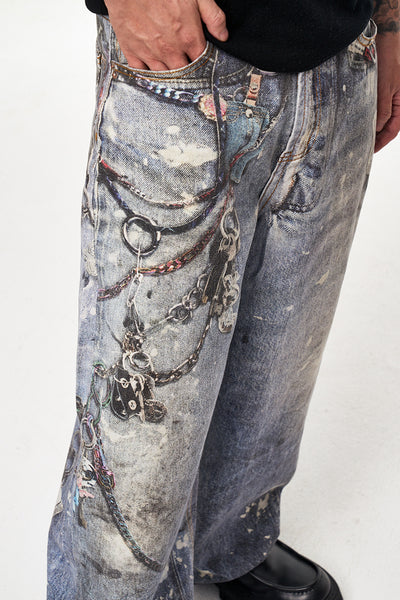 IAC | Damned Chain wicked denim azzurro