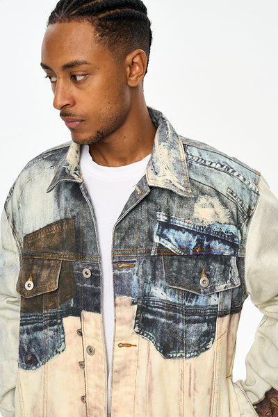 IAC | Tokio washed denim jacket