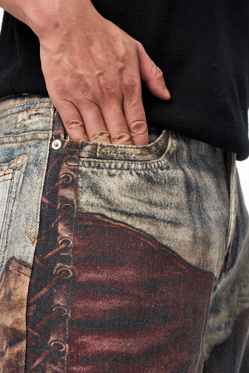 IAC | Punk Monk loose denim