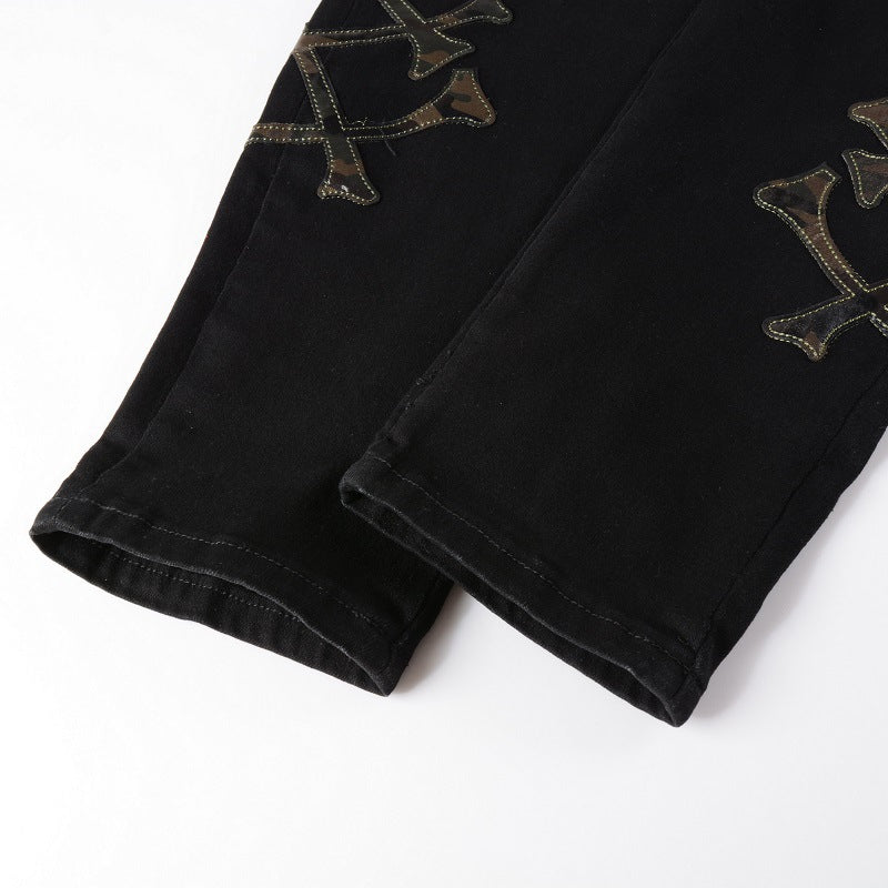 IAC | D-Generation military black skinny jeans