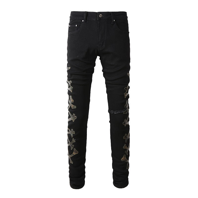 IAC | D-Generation military black skinny jeans