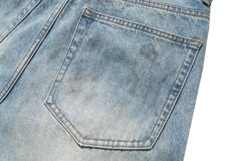 IAC | Dirty Painted loose denim