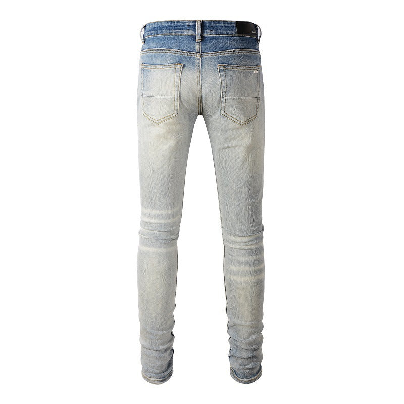 IAC | Pumpkin light blue skinny jeans