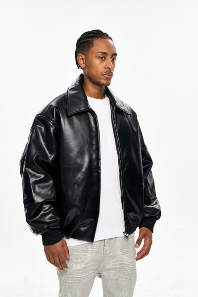 IAC| Bully leather jacket