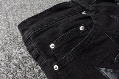 IAC | Black star skinny jeans