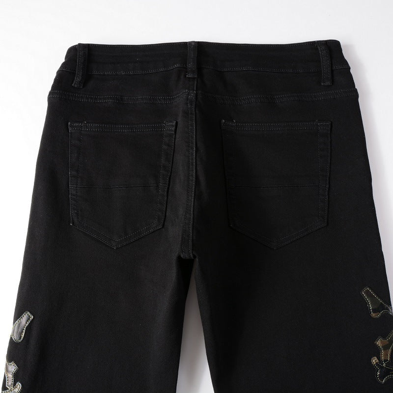 IAC | D-Generation military black skinny jeans