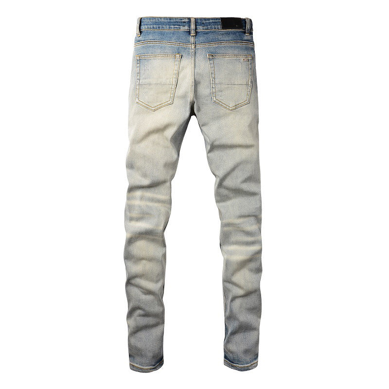 IAC | Pumpkin light blue skinny jeans