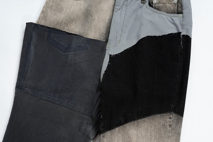 IAC | Dark en?gma denim in pelle