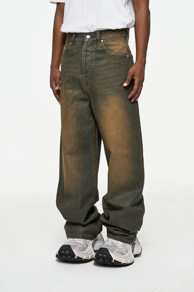 IAC | Dirty lucid denim pants