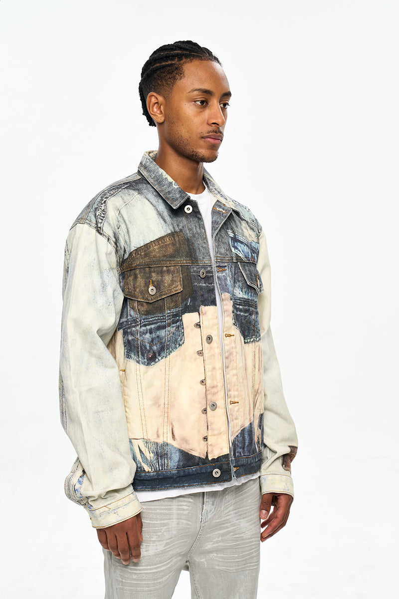 IAC | Tokio washed denim jacket