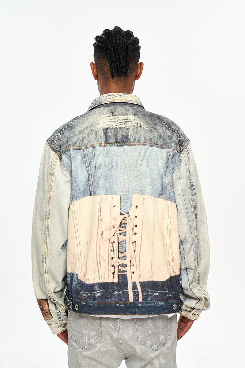 IAC | Tokio washed denim jacket