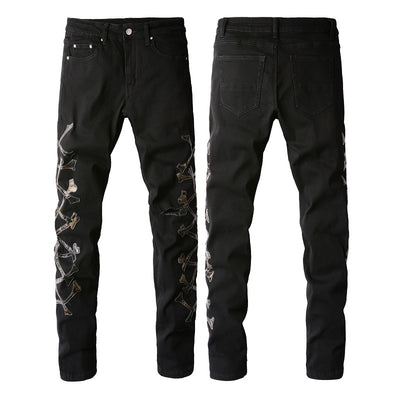 IAC | D-Generation military black skinny jeans