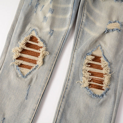 IAC | Pumpkin light blue skinny jeans