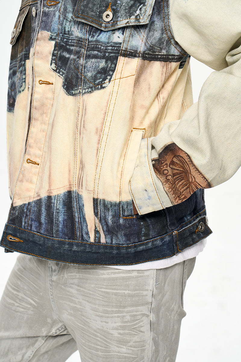 IAC | Tokio washed denim jacket