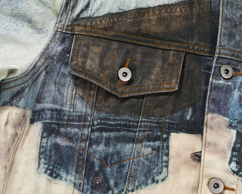 IAC | Tokio washed denim jacket