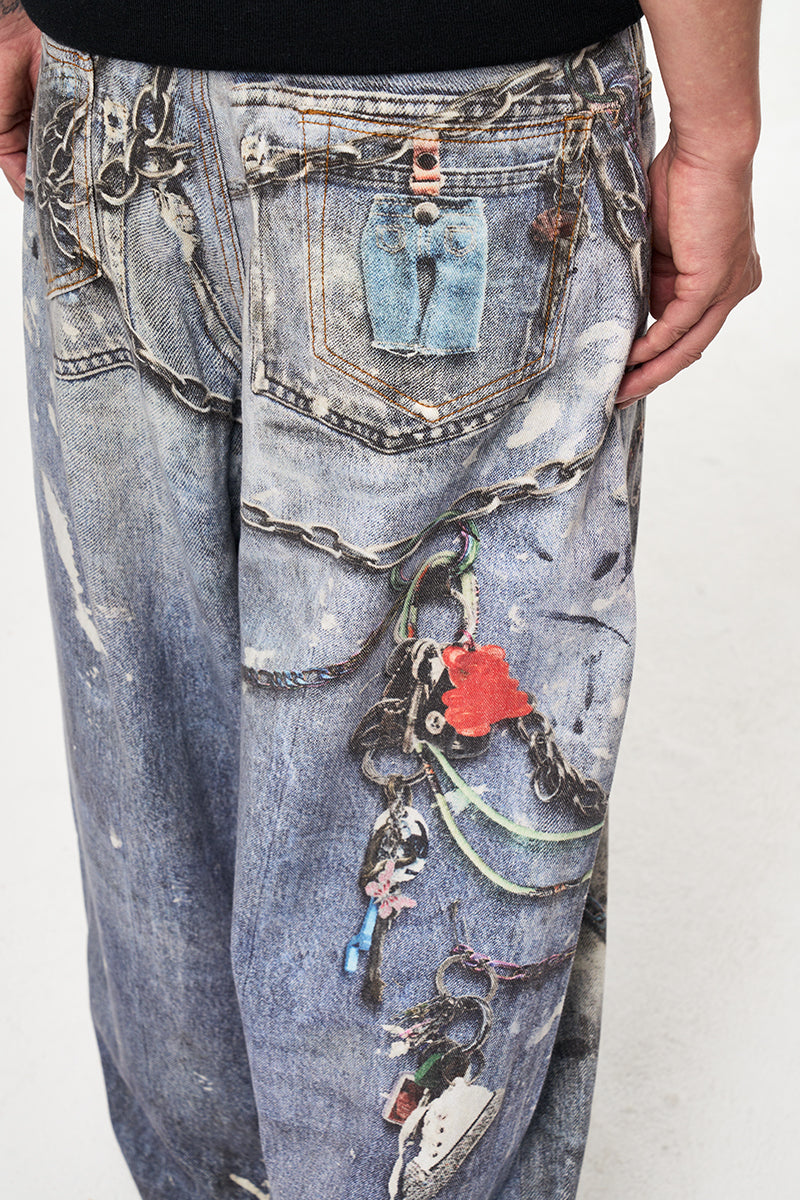 IAC | Damned Chain wicked denim azzurro