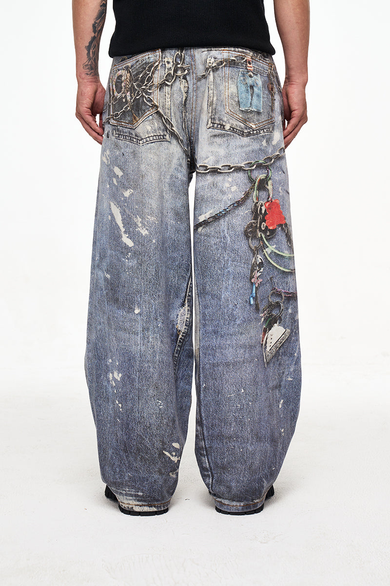 IAC | Damned Chain wicked denim azzurro