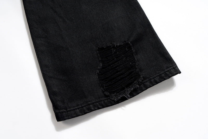 IAC | Pantaloni M3tamorphosis in pelle dark effetto invecchiato